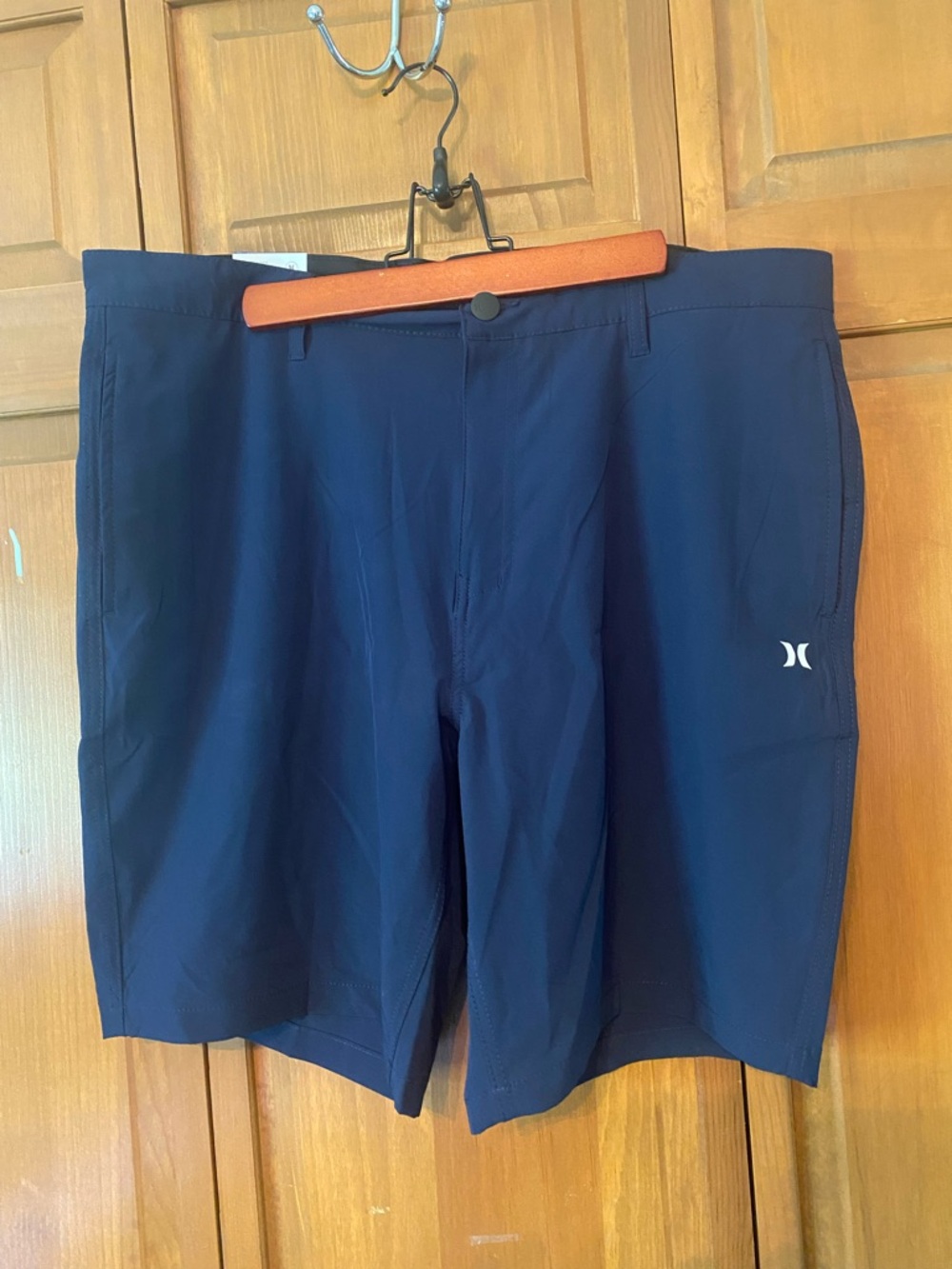 Hurley Men's Navy Athletic Hybrid Shorts NWT